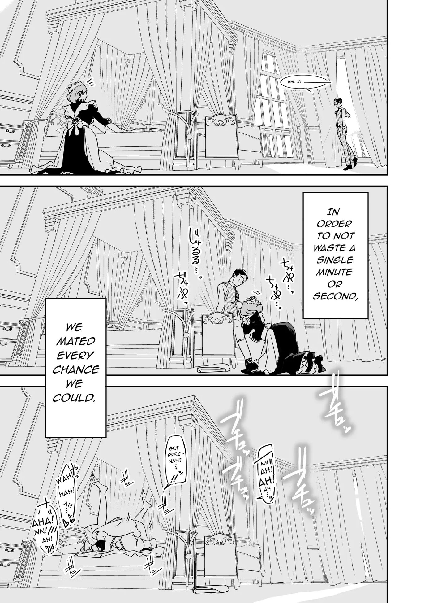 My Nursemaid Isabella's First Time ~if You Desire, Please Impregnate Me~ Chapter 1000 Page 49